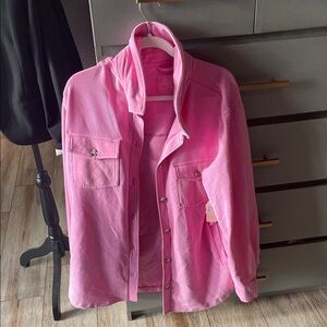 Altar'd State Pink Utility Jacket